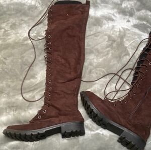 Fairy Lace-Up Over-the-Knee Boots